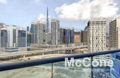 Apartment - Studio - 1 Bathroom for rent in Safeer Tower 2 - Safeer Towers - Business Bay - Dubai