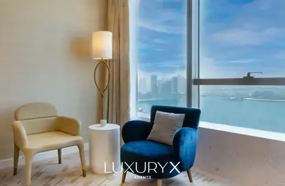 Apartment - Studio - 1 Bathroom for rent in The Palm Tower - Palm Jumeirah - Dubai