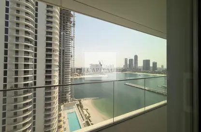 Apartment - 2 Bedrooms - 2 Bathrooms for rent in Palace Beach Residence - EMAAR Beachfront - Dubai Harbour - Dubai
