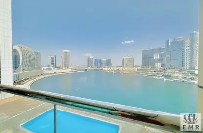 شقة - 2 غرف نوم - 3 حمامات للايجار في برج كورال - الخليج التجاري - دبي