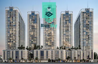Apartment - 1 Bedroom - 2 Bathrooms for sale in Ajman Creek Towers - Al Rashidiya 1 - Al Rashidiya - Ajman