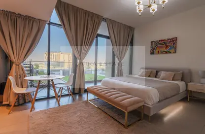 Apartment - Studio - 1 Bathroom for rent in Prive Residence - Dubai Hills Estate - Dubai