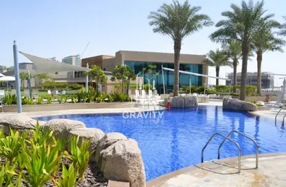 Pool image for: Apartment - 1 Bathroom for sale in Al Barza - Al Bandar - Al Raha Beach - Abu Dhabi, Image 1