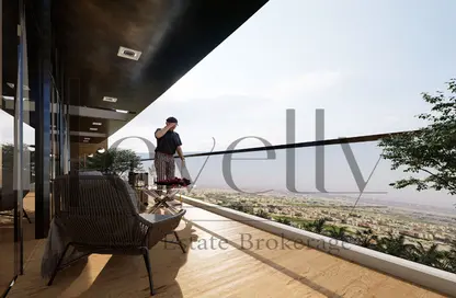 Balcony image for: Apartment - 1 Bedroom - 2 Bathrooms for sale in Golf Vista Heights - Dubai Sports City - Dubai, Image 1