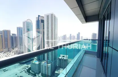 Apartment - 3 Bedrooms - 4 Bathrooms for rent in Future Tower 3 - Al Khan - Sharjah
