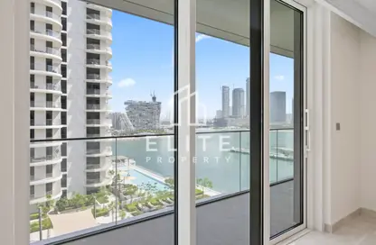 Apartment - 1 Bedroom - 1 Bathroom for sale in Palace Beach Residence - EMAAR Beachfront - Dubai Harbour - Dubai