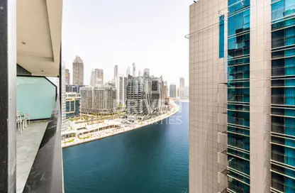 Apartment - Studio - 1 Bathroom for sale in Dolphin Tower - Business Bay - Dubai