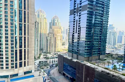 شقة - غرفة نوم - 1 حمام للايجار في ذا تورش - دبي مارينا - دبي