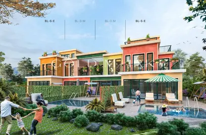 Townhouse - 3 Bedrooms - 3 Bathrooms for sale in Portofino - Damac Lagoons - Dubai