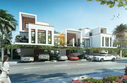 Townhouse - 4 Bedrooms - 4 Bathrooms for sale in Costa Brava 1 - Costa Brava at DAMAC Lagoons - Damac Lagoons - Dubai
