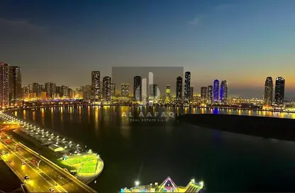 Apartment - 3 Bedrooms - 5 Bathrooms for rent in La Plage Tower 2 - Al Mamzar - Sharjah - Sharjah