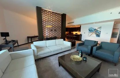 Apartment - 3 Bedrooms - 4 Bathrooms for rent in Fairmont Marina Residences - The Marina - Abu Dhabi