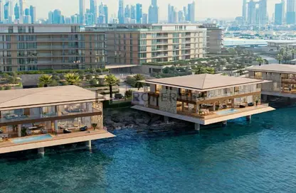 Pool image for: Villa - 5 Bedrooms - 7 Bathrooms for sale in Bulgari Resort  and  Residences - Jumeirah Bay Island - Jumeirah - Dubai, Image 1