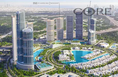 شقة - غرفة نوم - 2 حمامات للبيع في ريفرسايد كريسنت 350 - شوبا هارتلاند الثانية - بو كدرة - دبي
