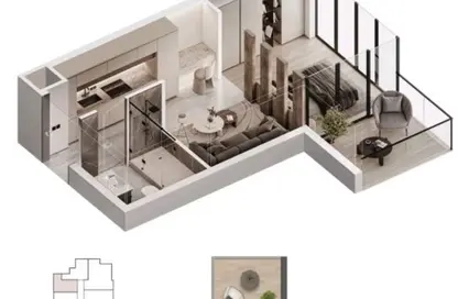 Apartment - Studio - 1 Bathroom for sale in Boutique 23 - Al Jaddaf - Dubai