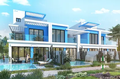 Townhouse - 5 Bedrooms - 5 Bathrooms for sale in Santorini - Damac Lagoons - Dubai