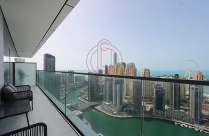 Apartment - 3 Bedrooms - 4 Bathrooms for rent in Vida Residences Dubai Marina - Dubai Marina - Dubai