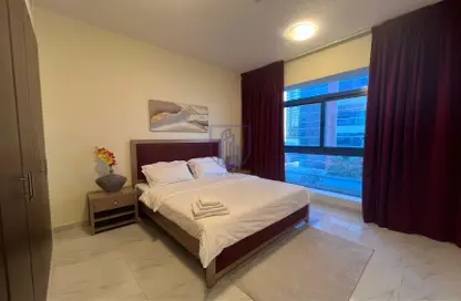 صورة لـ غرفة- غرفة النوم شقة - غرفة نوم - 2 حمامات للايجار في برج سيدني - قرية الجميرا سركل - دبي ، صورة رقم 1