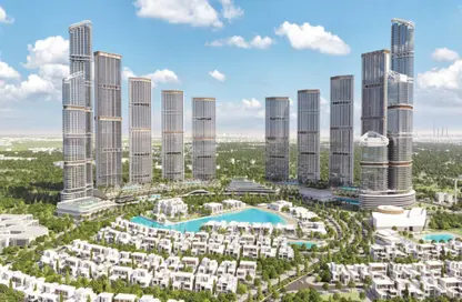 Apartment - 1 Bedroom - 1 Bathroom for sale in 340 Riverside Crescent - Sobha Hartland II - Bukadra - Dubai