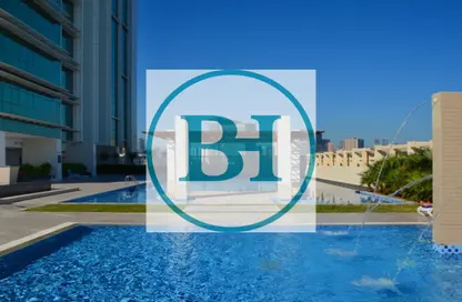 Apartment - 2 Bedrooms - 3 Bathrooms for rent in Ocean Terrace - Marina Square - Al Reem Island - Abu Dhabi