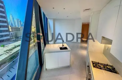 شقة - غرفة نوم - 2 حمامات للايجار في ماركيز سكوير تاور - الخليج التجاري - دبي
