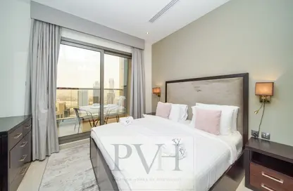 Apartment - Studio - 1 Bathroom for rent in Elite Downtown Residence - Downtown Dubai - Dubai