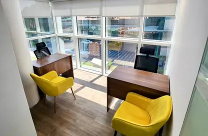 Business Centre - Studio - 5 Bathrooms for rent in Zalfa Building - Al Garhoud - Dubai