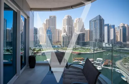 Apartment - 1 Bedroom - 2 Bathrooms for rent in Marina Star - Dubai Marina - Dubai