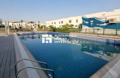 Pool image for: Townhouse - 3 Bedrooms - 4 Bathrooms for sale in Al Ghadeer 2 - Al Ghadeer - Abu Dhabi, Image 1
