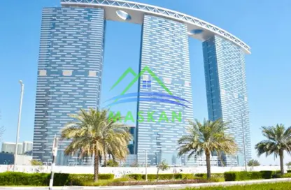 Apartment - 1 Bedroom - 2 Bathrooms for rent in The Gate Tower 1 - Shams Abu Dhabi - Al Reem Island - Abu Dhabi