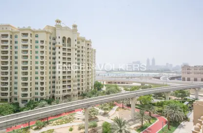 شقة - 2 غرف نوم - 4 حمامات للايجار في الميل الذهبي 1 - الميل الذهبي - نخلة جميرا - دبي