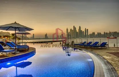 Pool image for: Apartment - 1 Bathroom for rent in Dukes The Palm - Palm Jumeirah - Dubai, Image 1