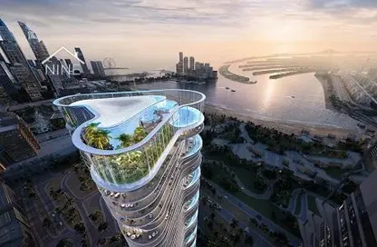 Outdoor Building image for: Apartment - 3 Bedrooms - 4 Bathrooms for sale in Cavalli Casa Tower - Al Sufouh 2 - Al Sufouh - Dubai, Image 1