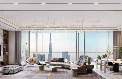 شقة - 4 غرف نوم - 5 حمامات للبيع في اكسكوزيت ليفينج ريزيدنسز - برج خليفة - دبي وسط المدينة - دبي
