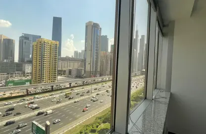 Office Space - Studio - 2 Bathrooms for rent in Al Moosa Tower 1 - Al Moosa Towers - Sheikh Zayed Road - Dubai