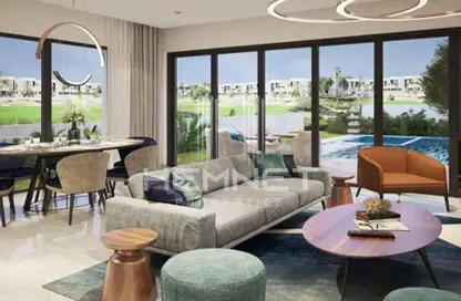 Villa - 6 Bedrooms - 7 Bathrooms for sale in Santorini - Damac Lagoons - Dubai