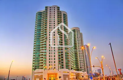Outdoor Building image for: Apartment - 3 Bedrooms - 4 Bathrooms for sale in Beach Towers - Shams Abu Dhabi - Al Reem Island - Abu Dhabi, Image 1