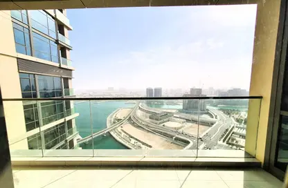 Balcony image for: Apartment - 2 Bedrooms - 3 Bathrooms for rent in Canal Residence - Al Reem Island - Abu Dhabi, Image 1