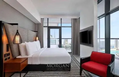 Apartment - 1 Bedroom - 2 Bathrooms for sale in Dolphin Tower - Business Bay - Dubai