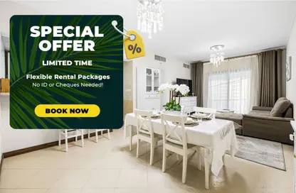 Apartment - 2 Bedrooms - 2 Bathrooms for rent in Marina Diamond 2 - Marina Diamonds - Dubai Marina - Dubai