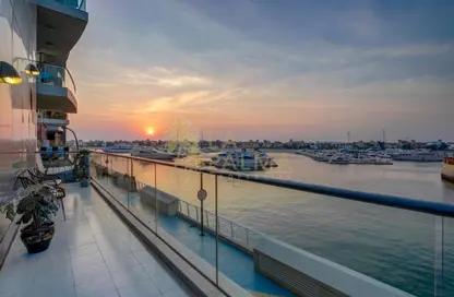 Apartment - 1 Bedroom - 2 Bathrooms for rent in Oceana Atlantic - Oceana - Palm Jumeirah - Dubai