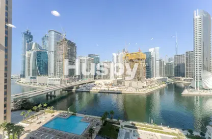 Office Space - Studio - 1 Bathroom for rent in Churchill Residency Tower - Churchill Towers - Business Bay - Dubai