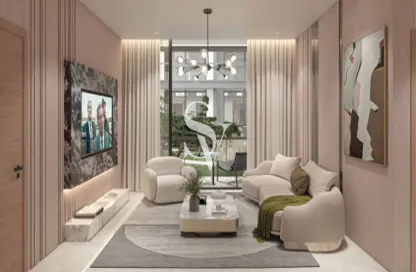 Living Room image for: Apartment - 2 Bedrooms - 3 Bathrooms for sale in Olivia Residences - Dubai Investment Park - Dubai, Image 1