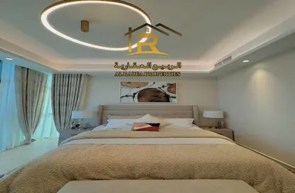 Room / Bedroom image for: Apartment - 1 Bedroom - 2 Bathrooms for sale in Al Yasmeen 1 - Al Yasmeen - Ajman, Image 1