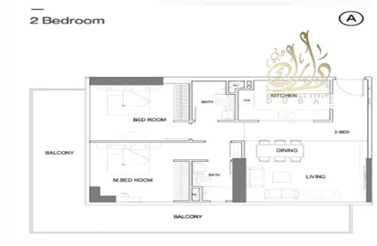 شقة - 2 غرف نوم - 2 حمامات للبيع في بن غاطي عنبر - قرية الجميرا سركل - دبي