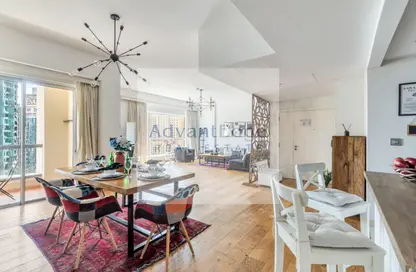 Apartment - 3 Bedrooms - 4 Bathrooms for sale in Rimal 4 - Rimal - Jumeirah Beach Residence - Dubai