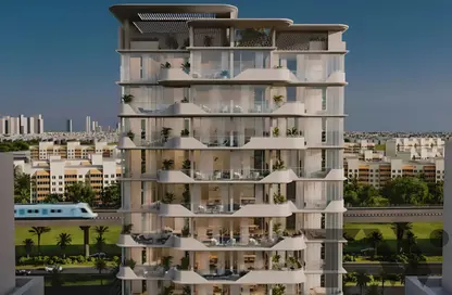Apartment - 2 Bedrooms - 1 Bathroom for sale in Evora Residence - Al Furjan - Dubai