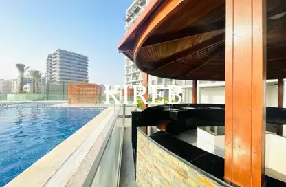 Apartment - Studio - 1 Bathroom for rent in Wavez Residence - Liwan - Dubai Land - Dubai