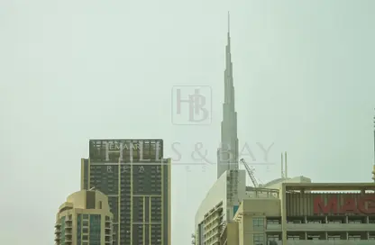 شقة - 2 غرف نوم - 3 حمامات للايجار في برج كورال - الخليج التجاري - دبي