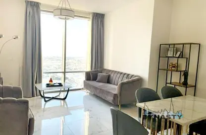Living / Dining Room image for: Apartment - 1 Bedroom - 1 Bathroom for rent in Noura Tower - Al Habtoor City - Business Bay - Dubai, Image 1